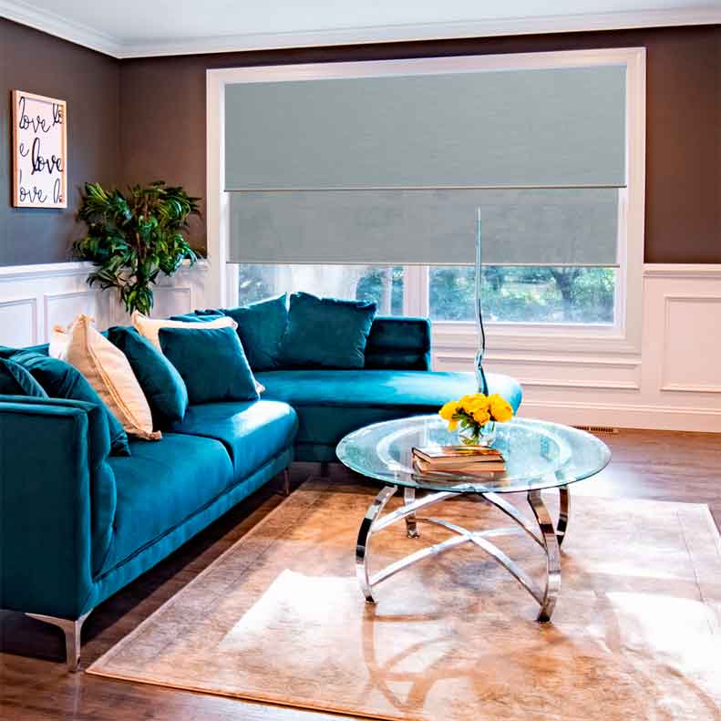 double roller blinds