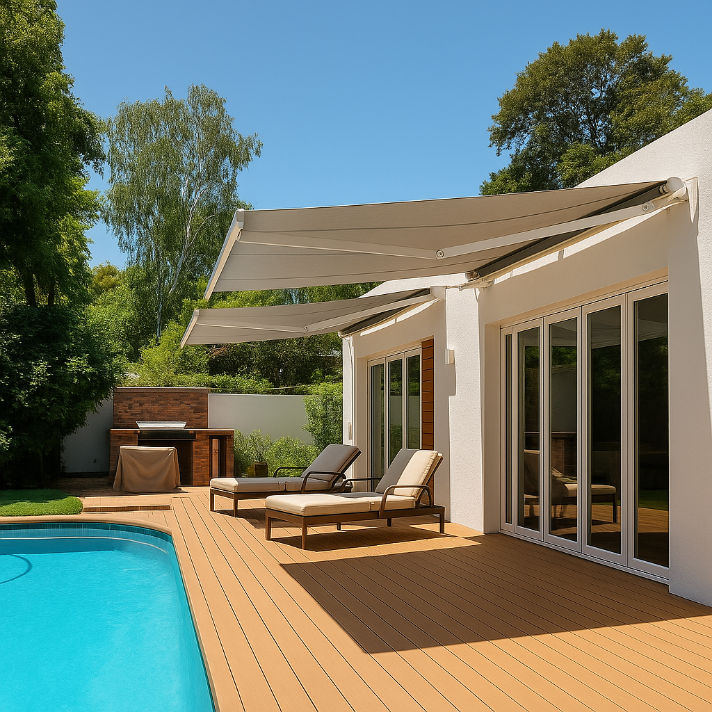 Folding Arm Awning
