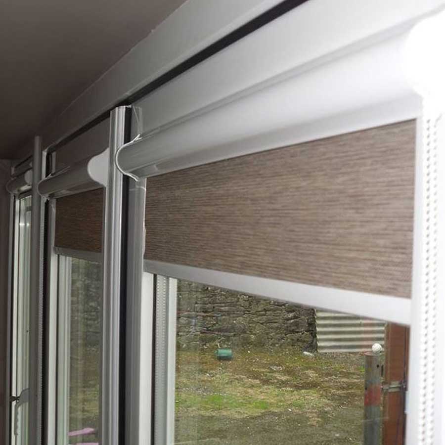 Brown-insulated-roller-blinds