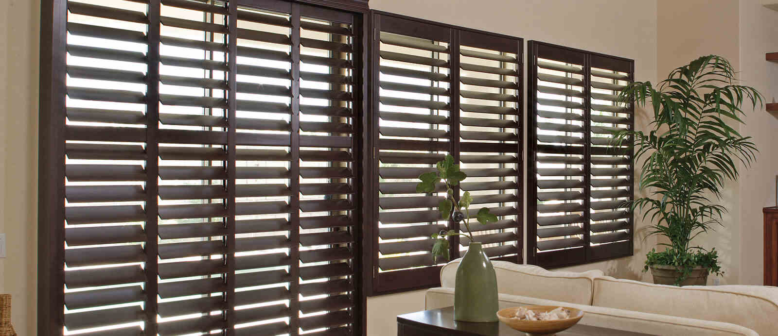 wood plantation shutters