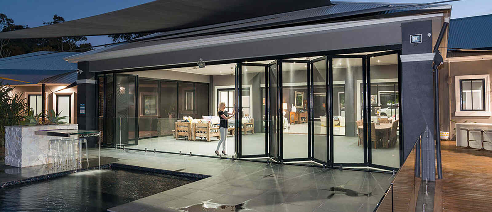 Crimsafe Bi-fold doors