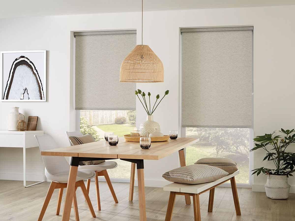 neutral block out roller blind