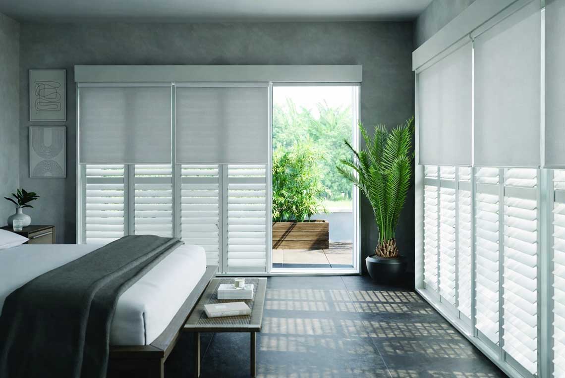 plantation-shutters-paired-with-roller-blinds