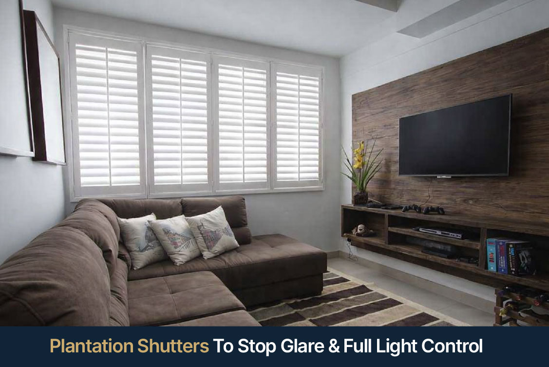 Plantation shutters