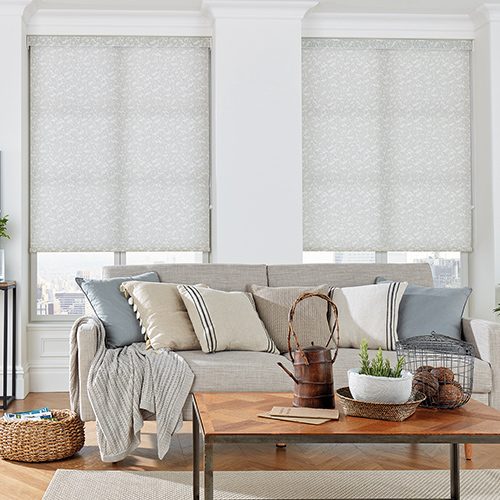 TUNDRA GREY MARL Roller Blinds by Louvolite