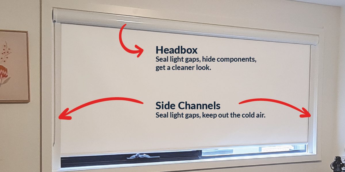Headbox and side channels