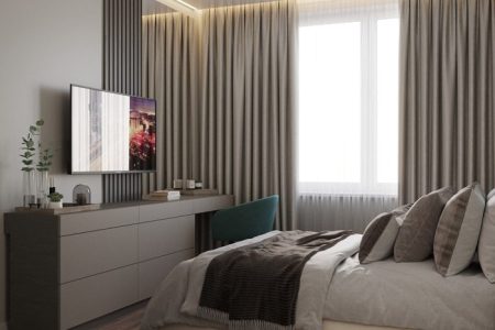 sheers + blockout curtains